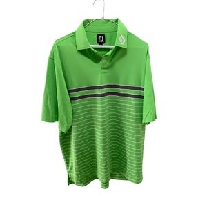 FootJoy (Titleist) Men’s Golf Shirt L - Lime Green